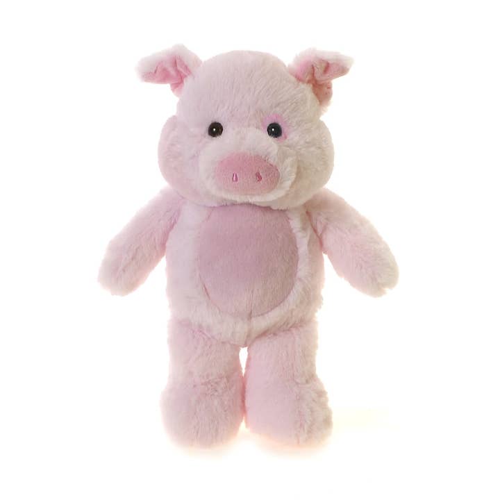 Travel Tails - 11" Pig Plush for wholesale by Fiesta Toys