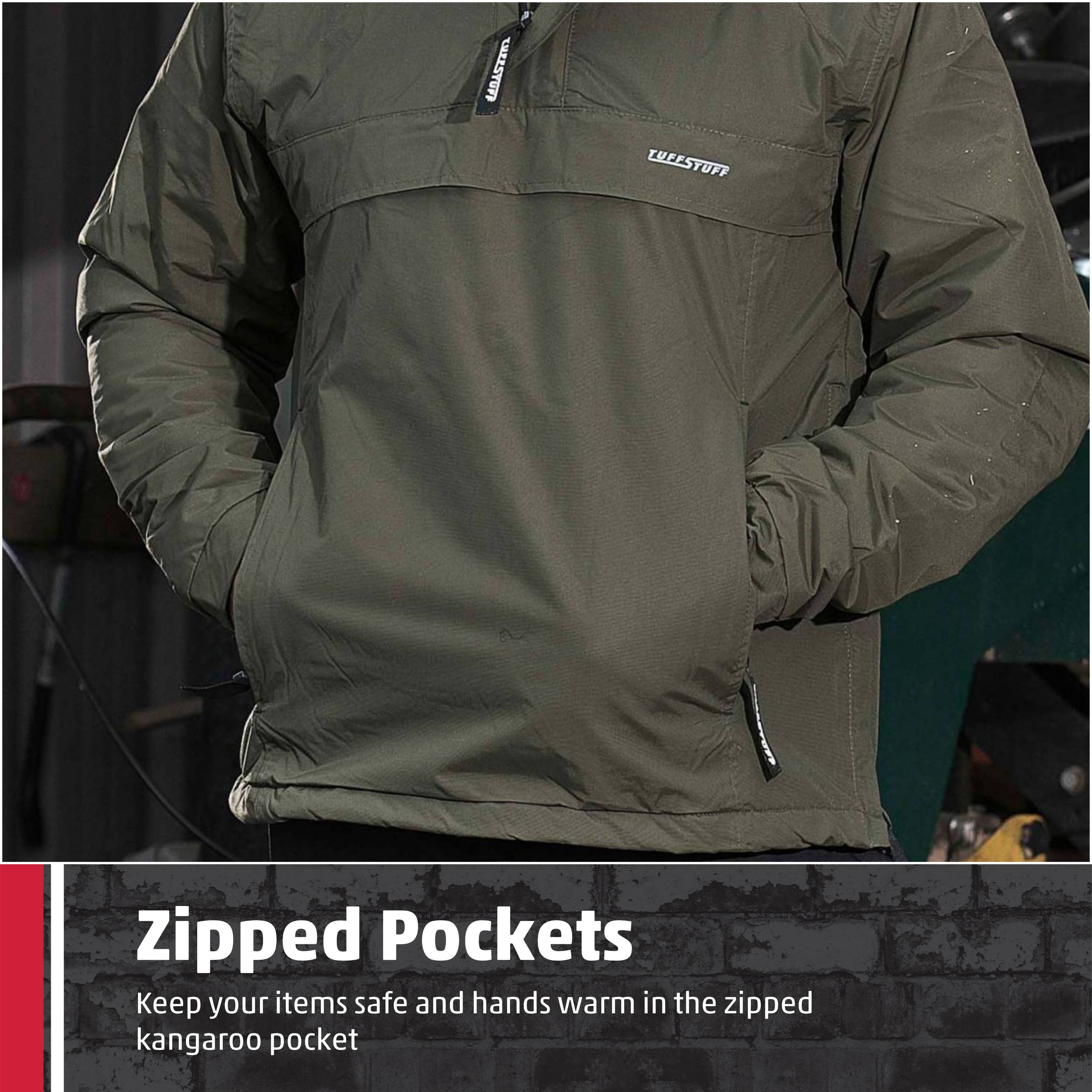 TuffStuff Workwear – Engroshandel Vindjakke - Herre – TuffStuff Sutherland vindjakke, vindtæt og vandtæt7