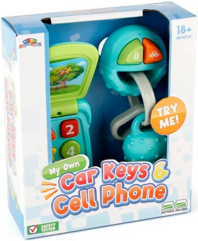 Empire Discount - Wholesale Electronic toy – Child & baby - Toddlers Cell Phone & Car Keys Combo