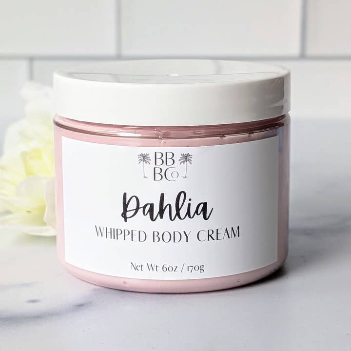 Beachy Bubbles Bath Co - Wholesale Body Cream/Lotion - Dahlia Whipped Body Cream