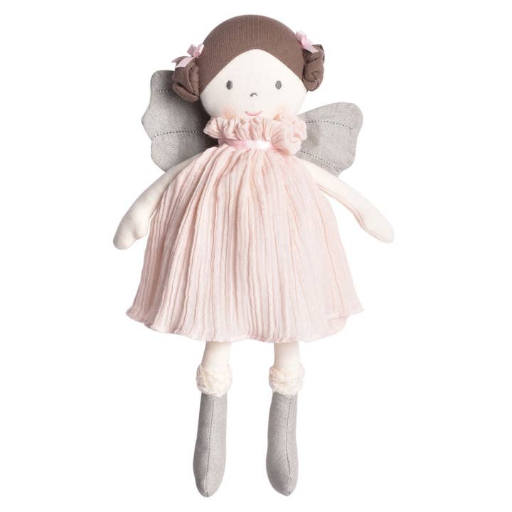 Angelina Organic Fabric Fairy Doll for wholesale by Tikiri Toys LLC