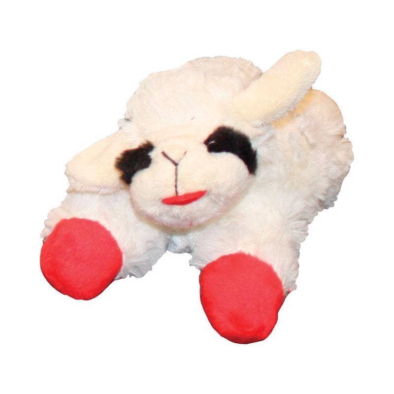 Everyday Supply Co - Wholesale Pet Plush Toy - Dog - Multipet Lamb Chop Plush Dog Toy Mini Multicolored 1pk