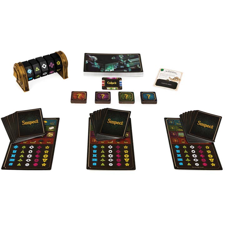 Outset Games and Cobble Hill Puzzles - Wholesale Board Game - 🔎 5 Minute Mystery: A Fast-Paced Deduction Game! ⏳⛓️
