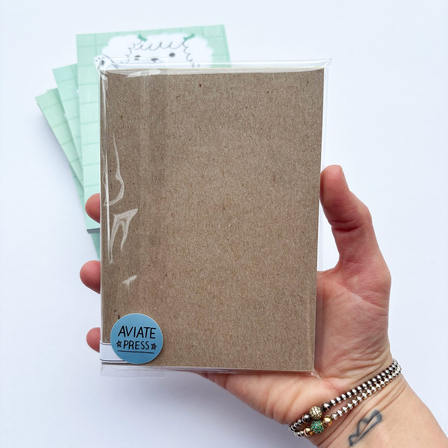 Aviate Press - Wholesale Notepad - Fluffy Pup Notepad4