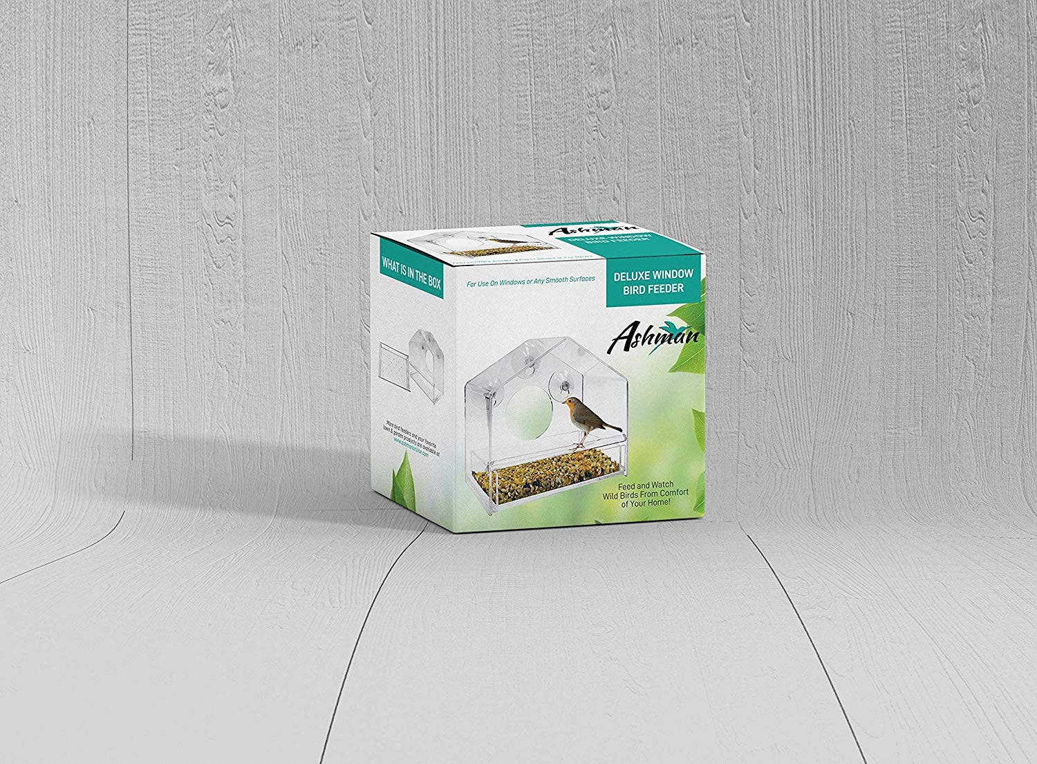 Ashman Online - Wholesale Throw Pillow Cover - Ashman Deluxe Window Bird Feeder, Spacious Design, Easy to Install, Clean and Fill, Great Gift for Friends and Family11