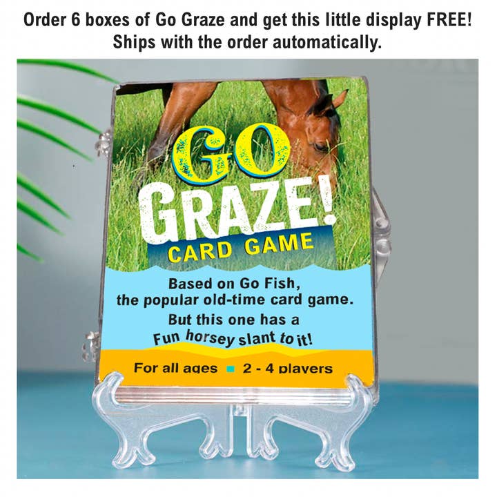 Horse Hollow Press | Pretty Snarky Equestrian Cards|Stickers - Wholesale Card Game - Fun Horse Go Graze Card Game for Kids & Families –Gift Ready2