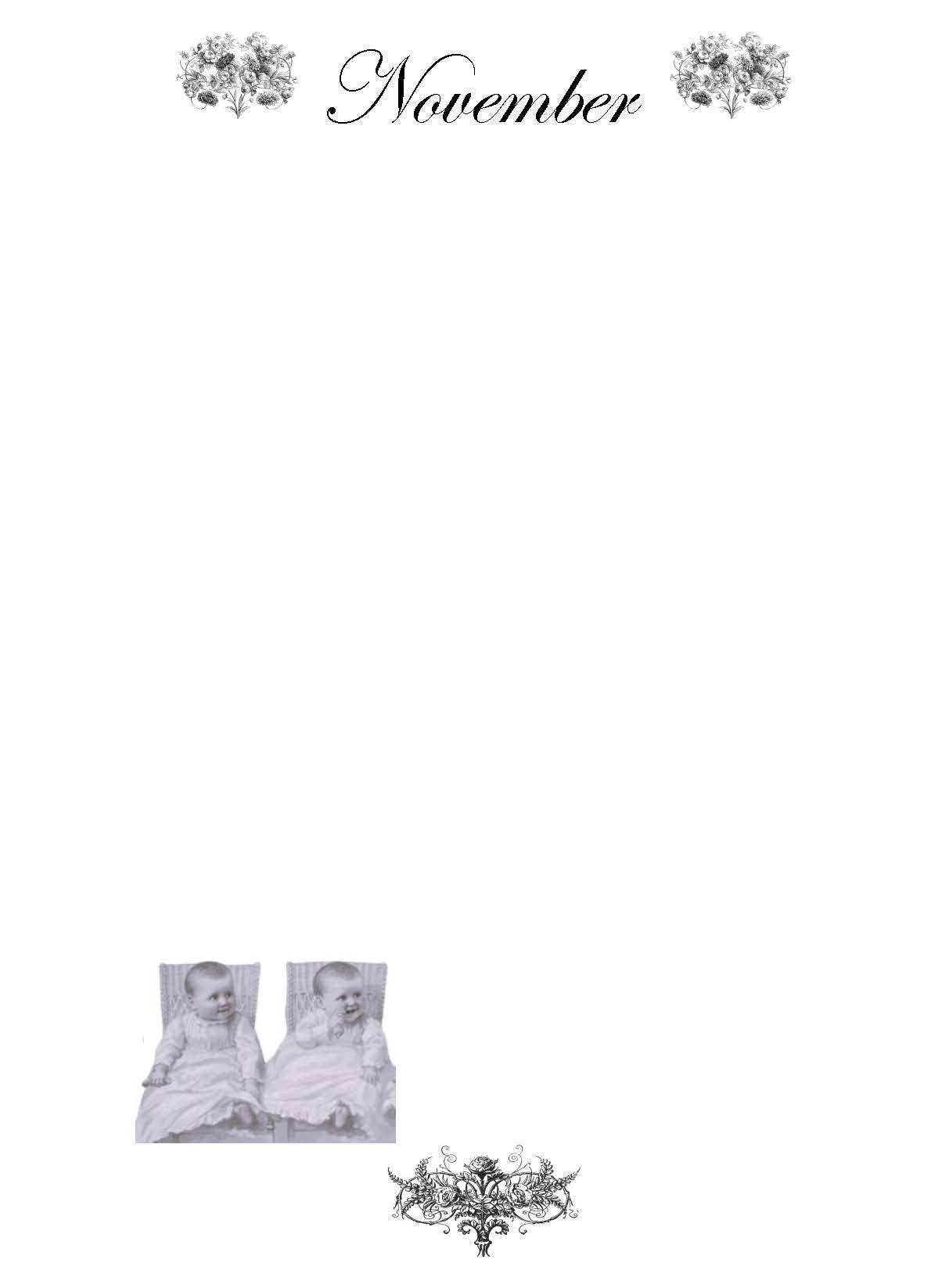 VINTAGE LADIES COLLECTION - Wholesale Memory Book - Kids & Baby - Vintage Illustrators Collection: BABY'S BOOK.19