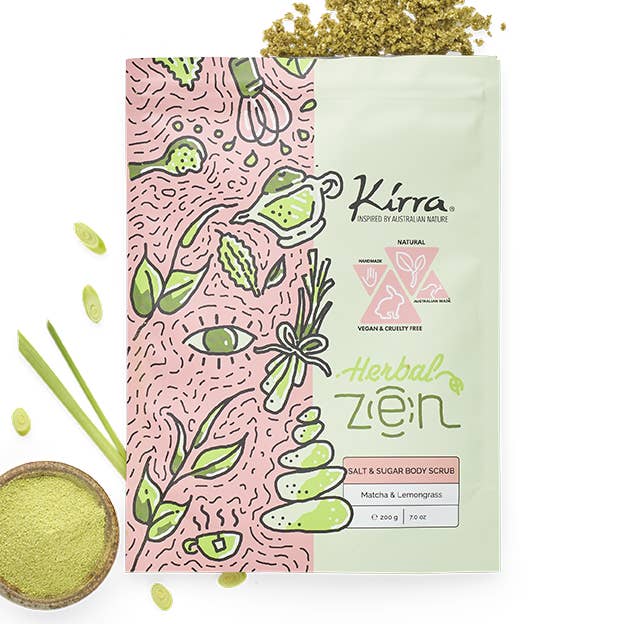 Kirra Herbal Zen - Salt & Sugar Body Scrub for wholesale by Kirra