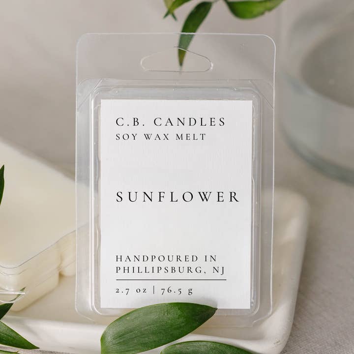 Sunflower Wax Melt for wholesale by C.B. Candles
