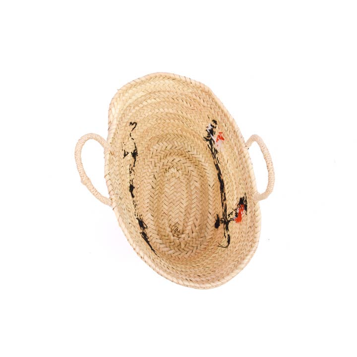 King Of Handmade - Wholesale Beach Bag - Venetian Inspired Straw Basket - Handcrafted Venezia Tote7