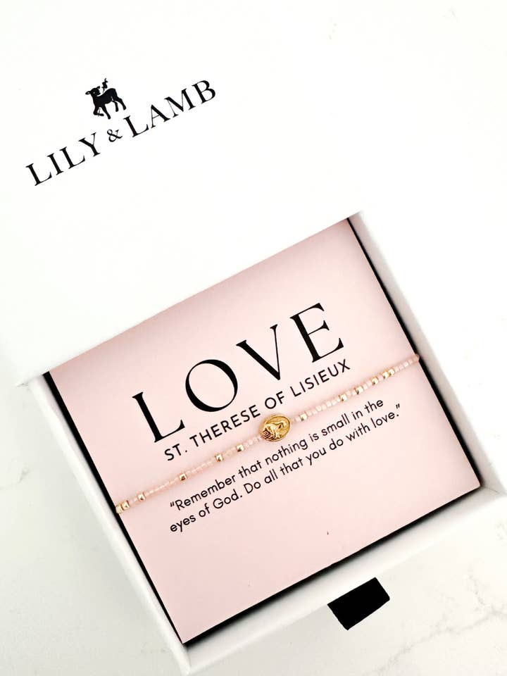 St. Therese of Lisieux Bracelet for wholesale by Lily & Lamb