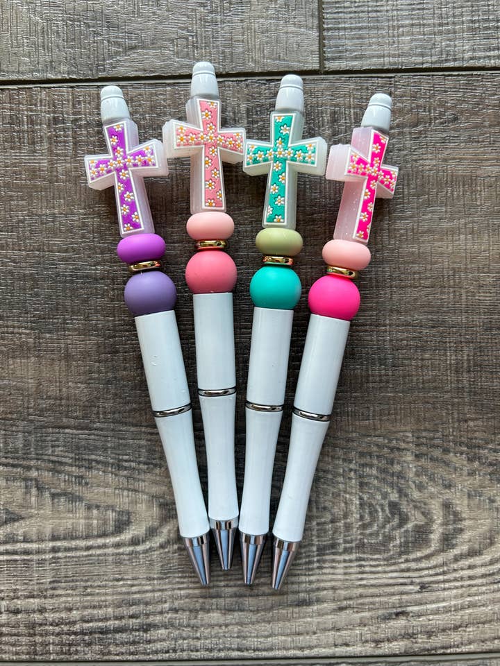 He is Risen Cross Pen for wholesale by JILLIAN INK LLC