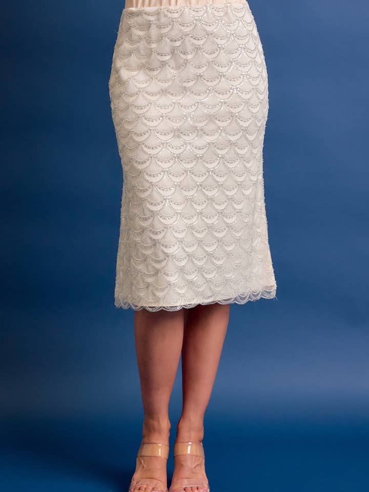 RIVIR - Wholesale Skirt - Women's - Beaded Midi Skirt7