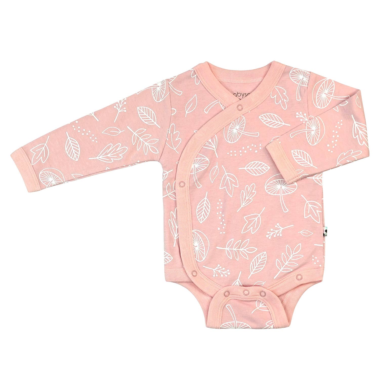 babysoy Inc - Wholesale Bodysuit (Non-Footed) - Baby - Organic Pattern Long Sleeve Kimono Bodysuit/Onesie6