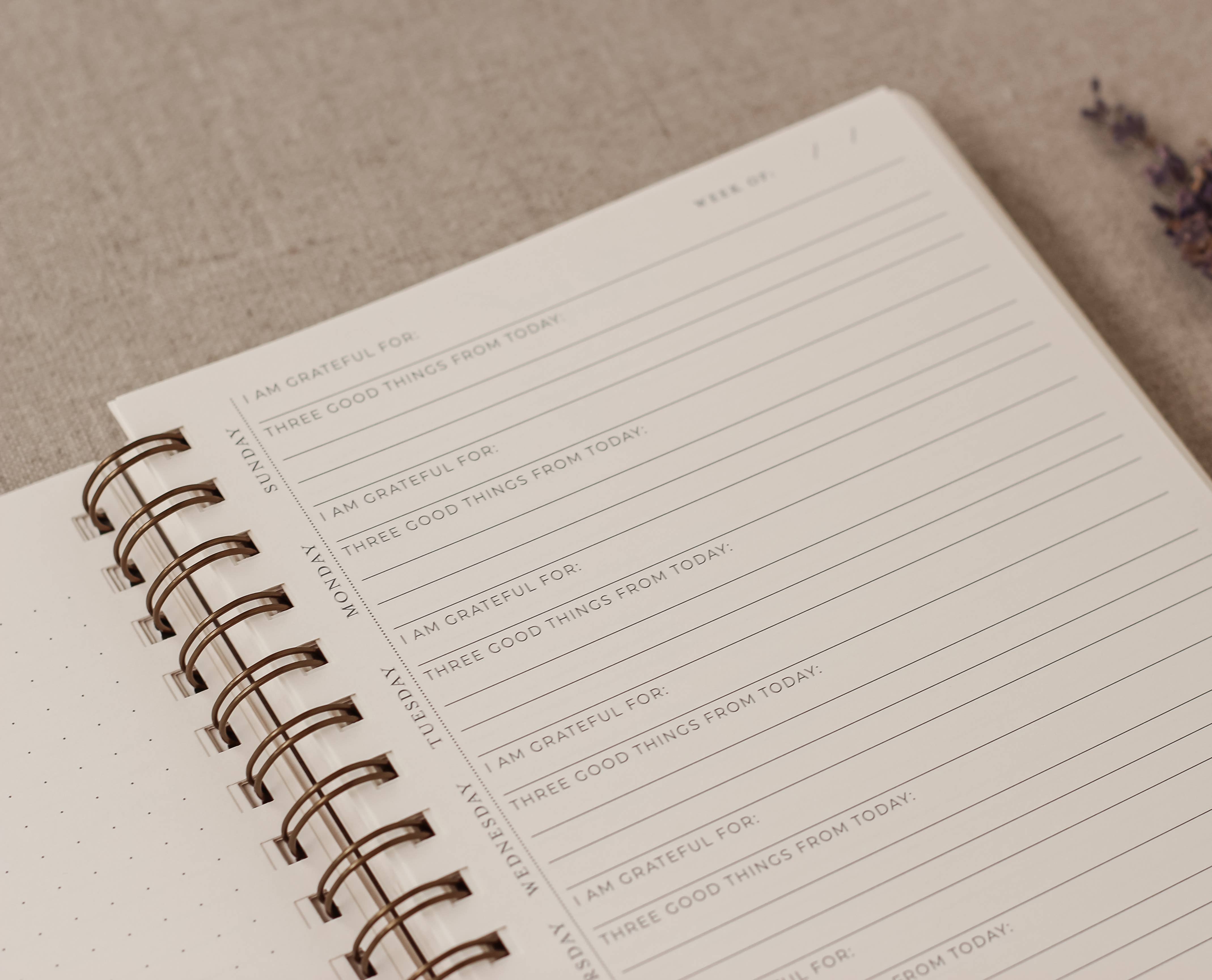 Jen Simpson Design - Wholesale Dagboek/agenda - Omring jezelf met Happiness Journal6