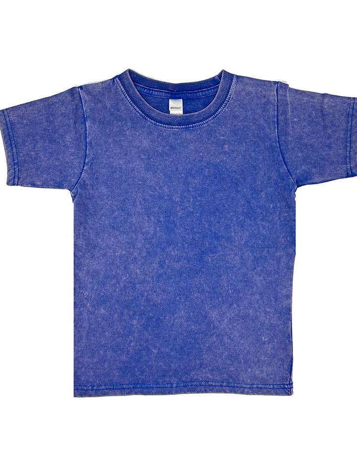MONAG - Wholesale T-Shirt - Kids - Infant, Toddler Short Sleeve Crew Neck Stone Wash Tshirts1