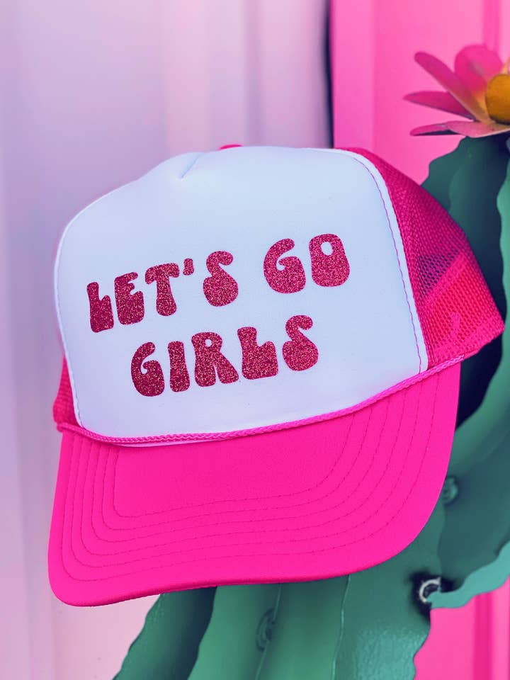 Let's Go Girls Trucker Hat for wholesale by Ali Dee