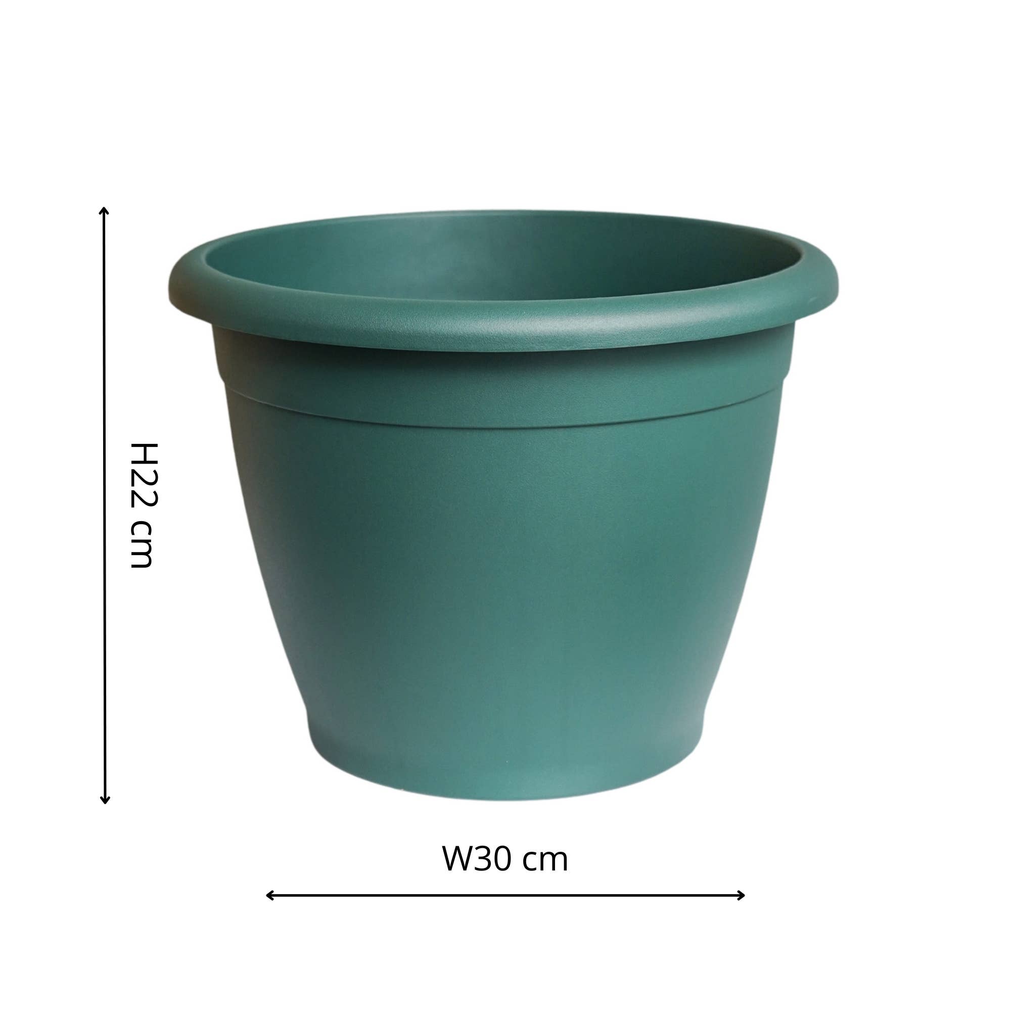 Ivyline – wholesale Plant pot – Outdoor Recycled Plastic Naxos Planter (D25-30cm)5