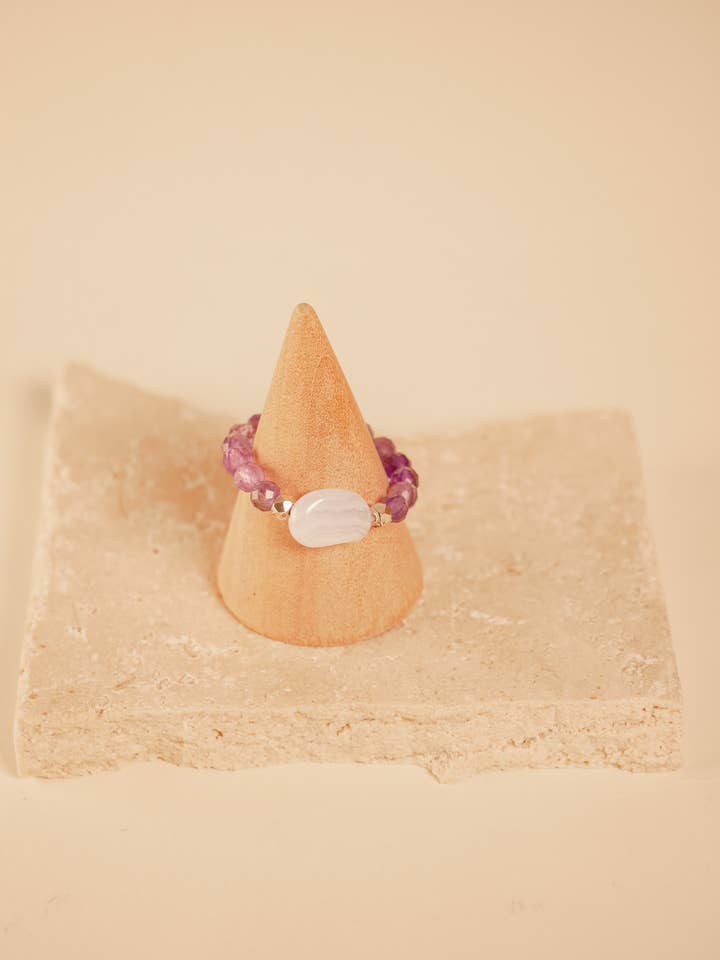 Chalcedon Ametistring för wholesale av the great blossom