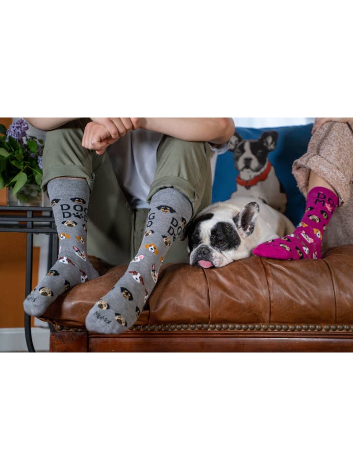 Infinity Classics International Inc. - Wholesale Socks - Men's - Dog Dad Bamboo Men's Crew2
