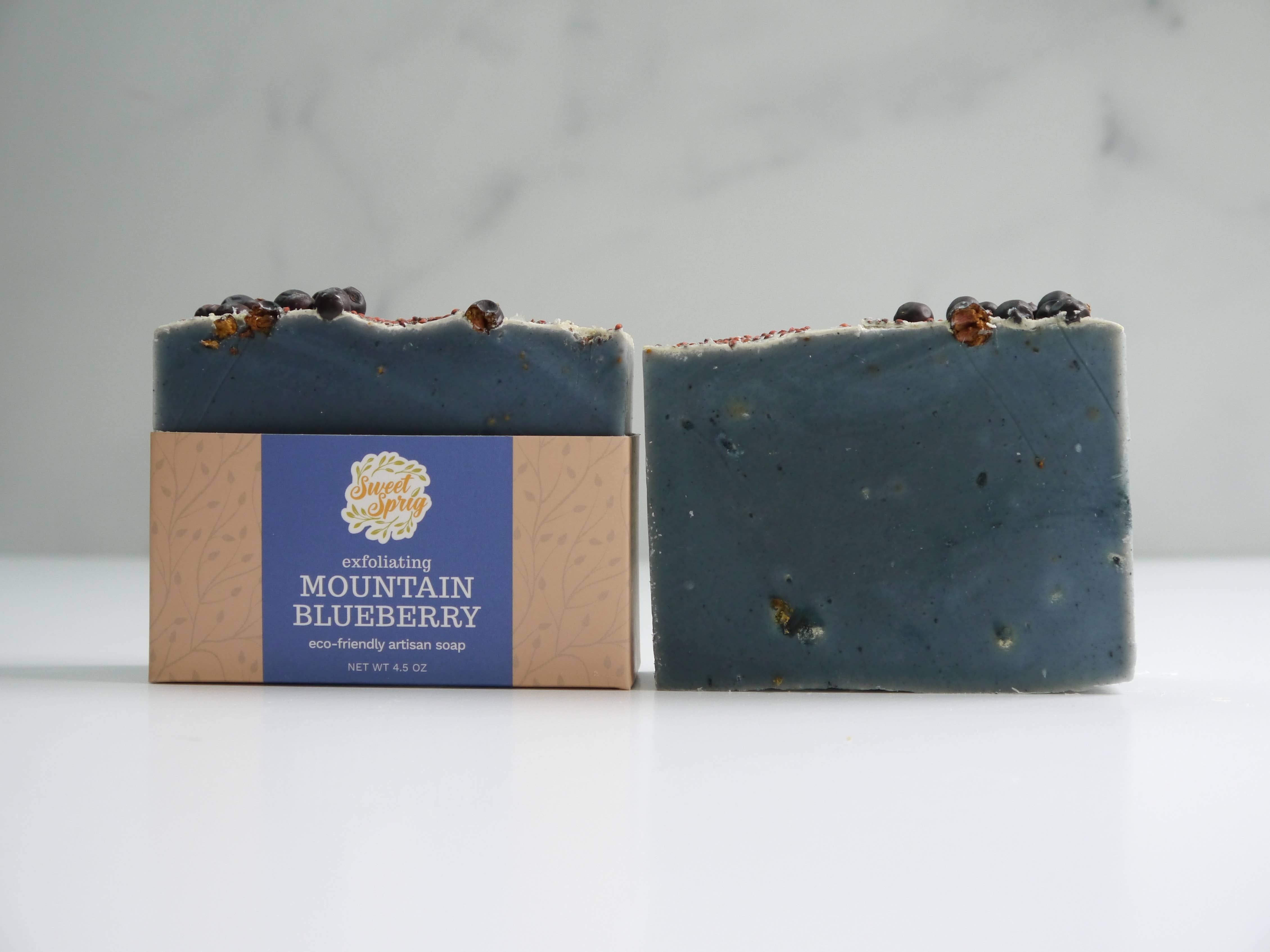 Sweet Sprig - Wholesale Bar Soap - Mountain Blueberry Artisan Soap Bar2
