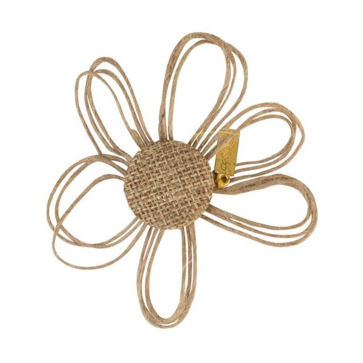 Daisy Rope Clip for wholesale by Heirlooms Bows Outlet