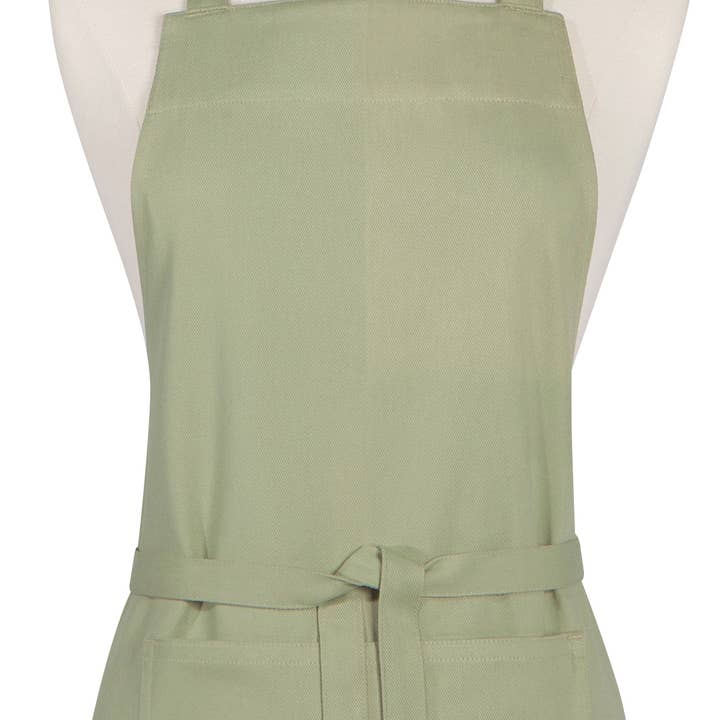 Sage Green Chef Apron for wholesale by Now Designs by Danica