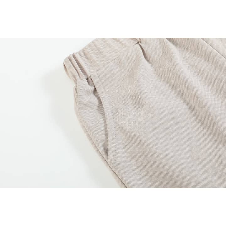 Lil Cactus – wholesale Shorts - Barn – Ljusbrun gräsandshorts för pojkar3