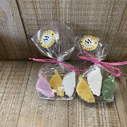 Pakke med 3 mini sæber for engroshandel hos La Savonnerie du Nebbiu