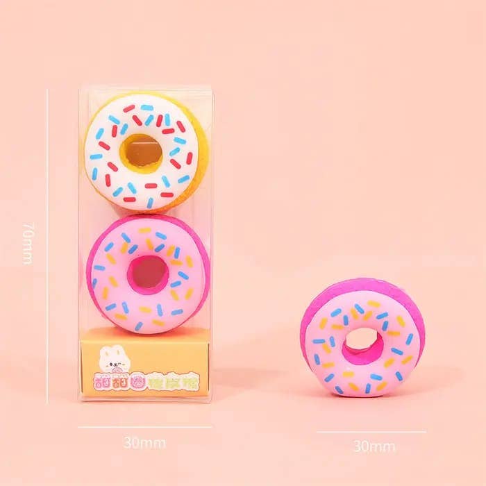 giftland - Wholesale Eraser - Donuts 3D Erasers3