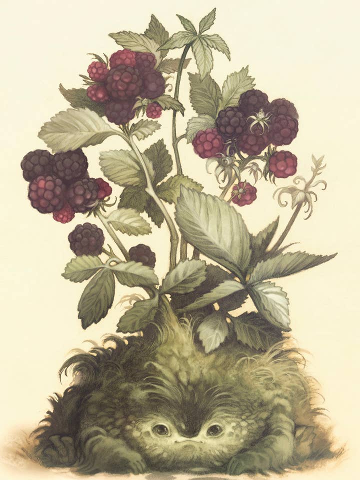 Mini-impression - Mûres pour la vente par Cory Godbey