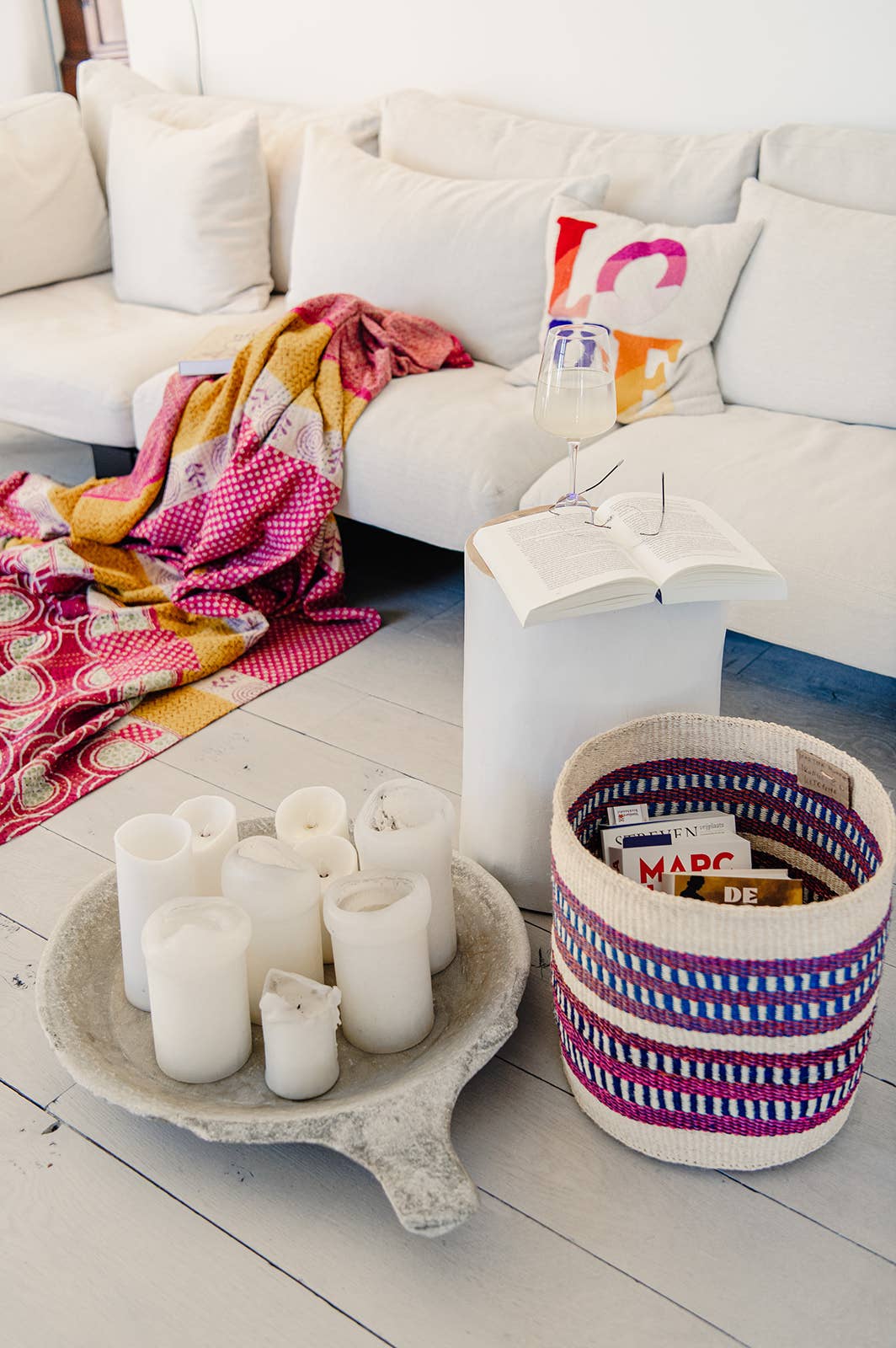 Crafts by Solid - Wholesale Basket - Handwoven Sisal Baskets - Colourful hues - XXS - XXL21