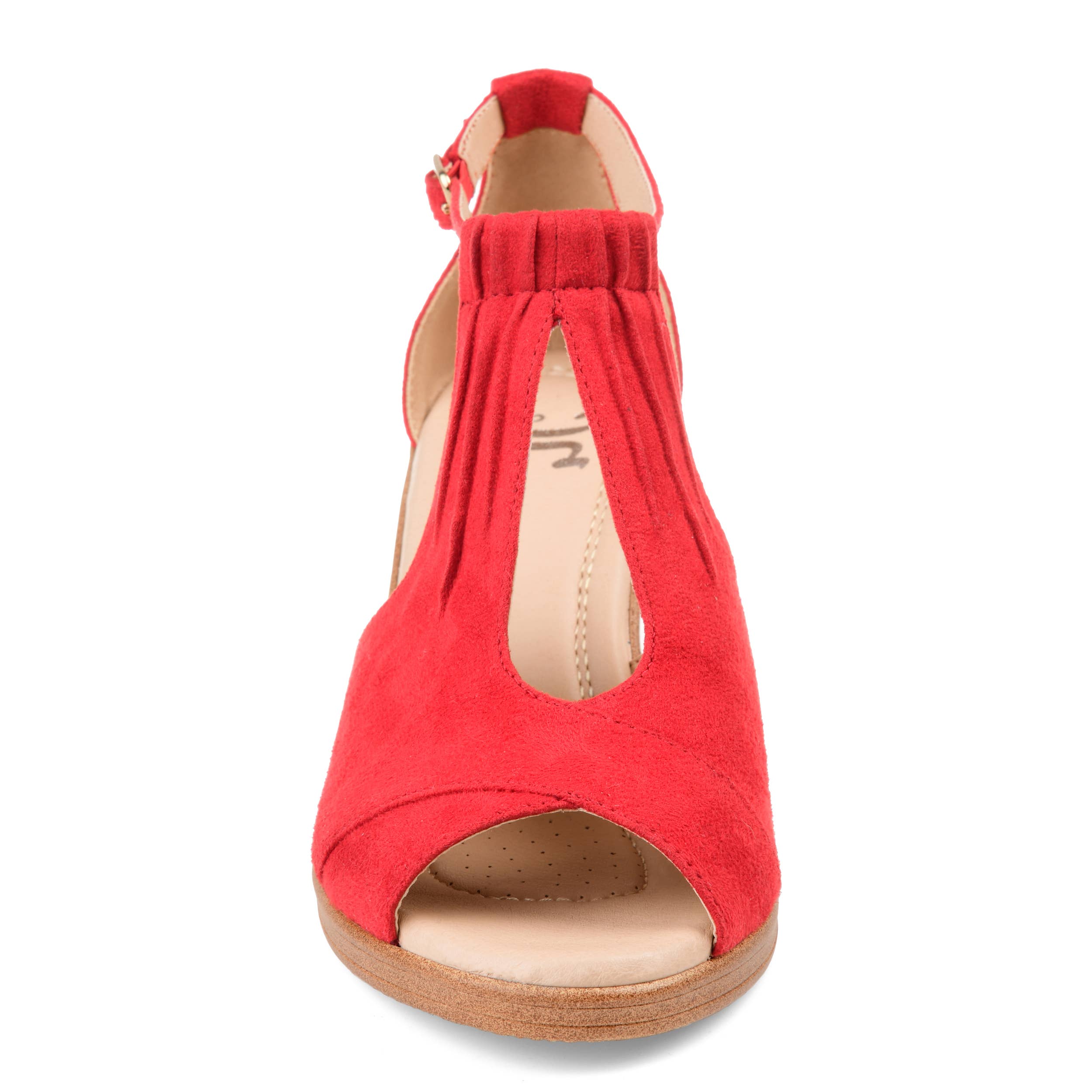 Journee - Wholesale Wedges - Women's - Kedzie Wedge Heel Sandals In Faux Leather10