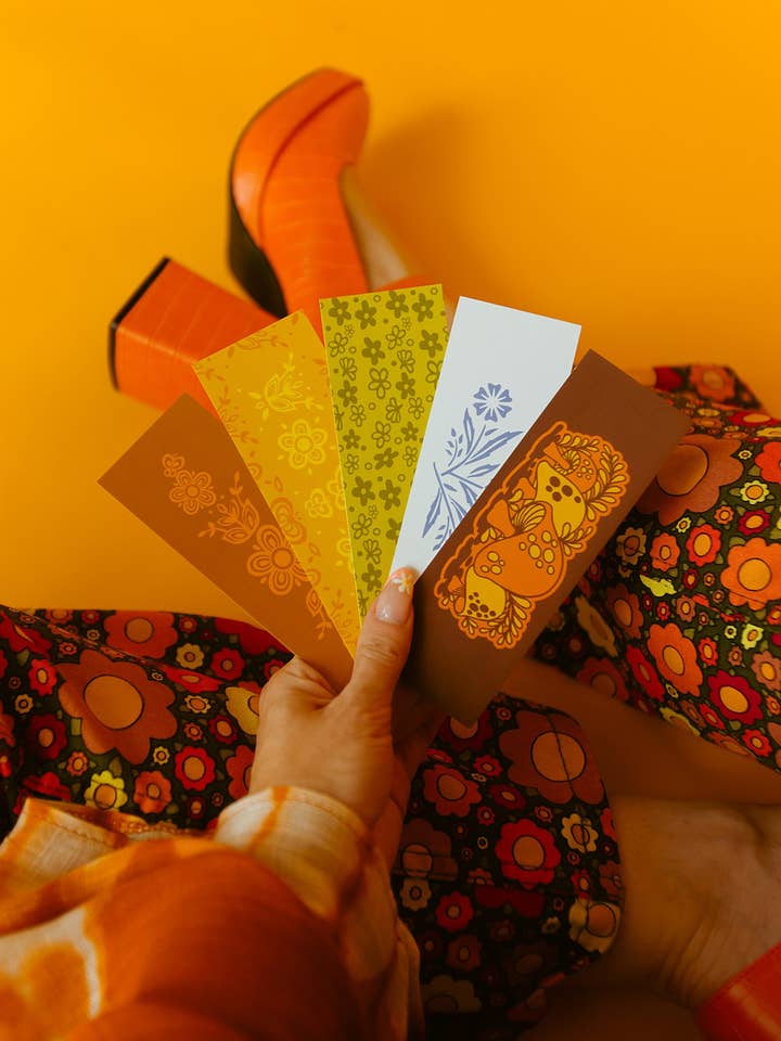 Retro Inspired Bookmarks (5 Options) for wholesale by Chicka & Co