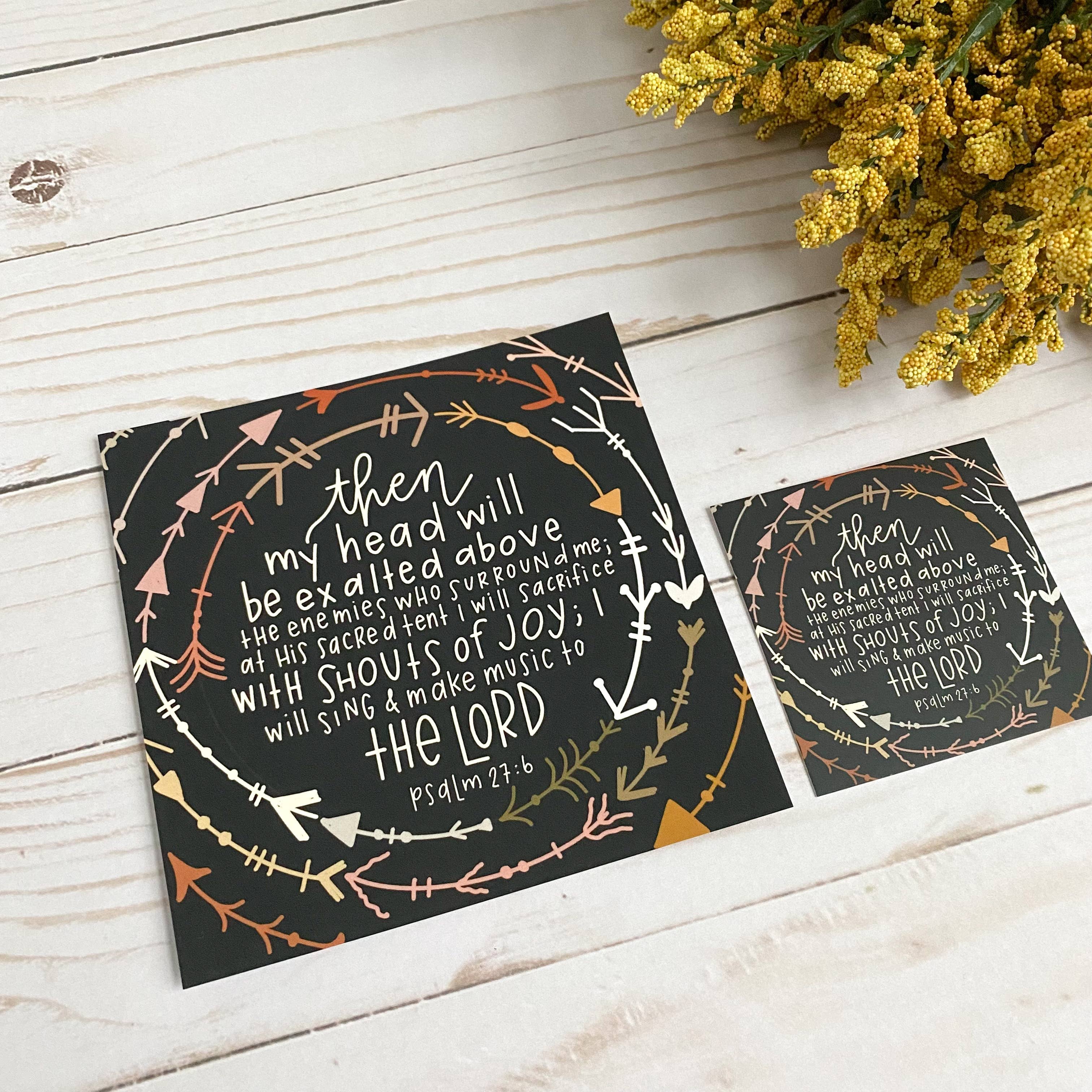 swaygirls – Großhandel Religiöse Grußkarte – Gebetskarten | Schriftkarten | Bibelverse über Freude12