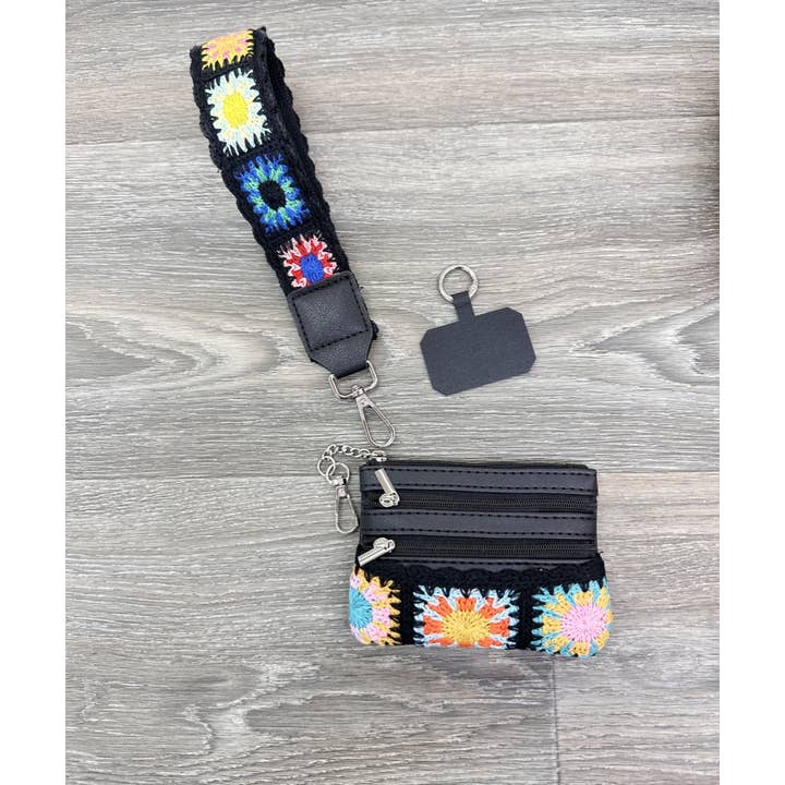 DESHENG ENTERPRISE - Wholesale Bag Strap - Women's - HANDBAG STRAP WITH ZIPPER POUCH PHONE HOLDER WRISTBAND3