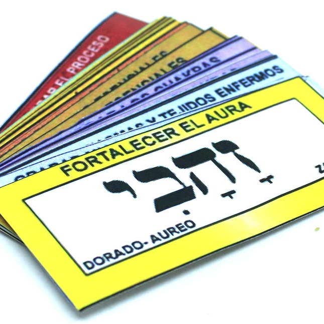 El Alquimista – wholesale Meditation supplies – HEBREW PENDULUM Labels (shirts) Basic Package