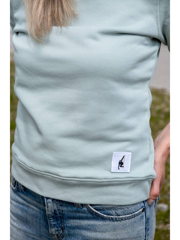 Tropical Sage Women's organic sweater - Cao-Vit Gibbon for wholesale on Faire3