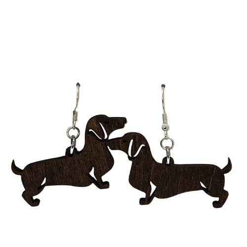 Cachorro Weiner por atacado de Al Wood Earrings