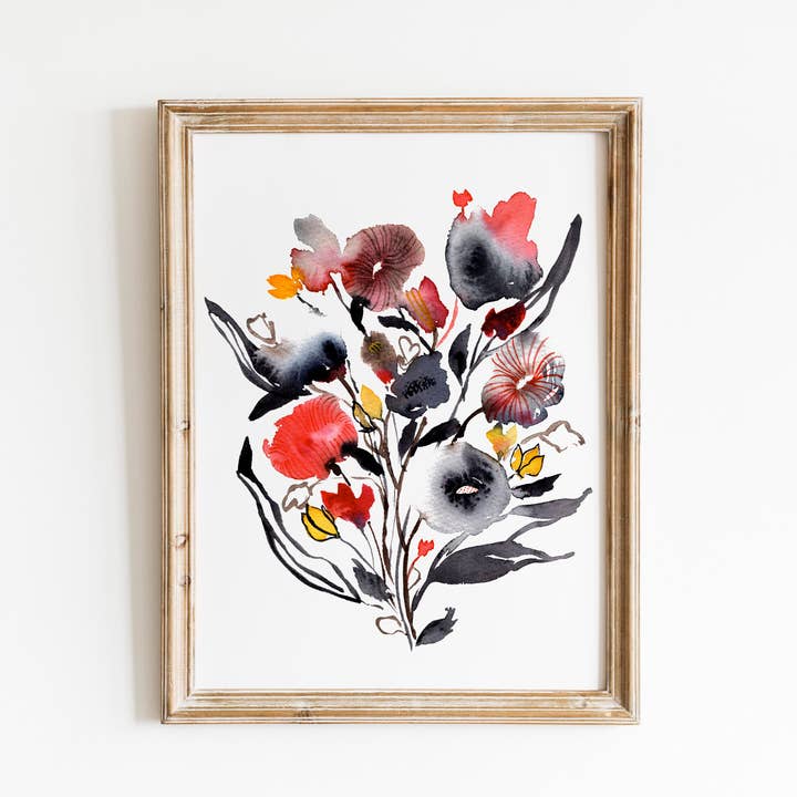 Lovey, imprimé archivistique 100 % coton pour la vente par Dani Reber Art