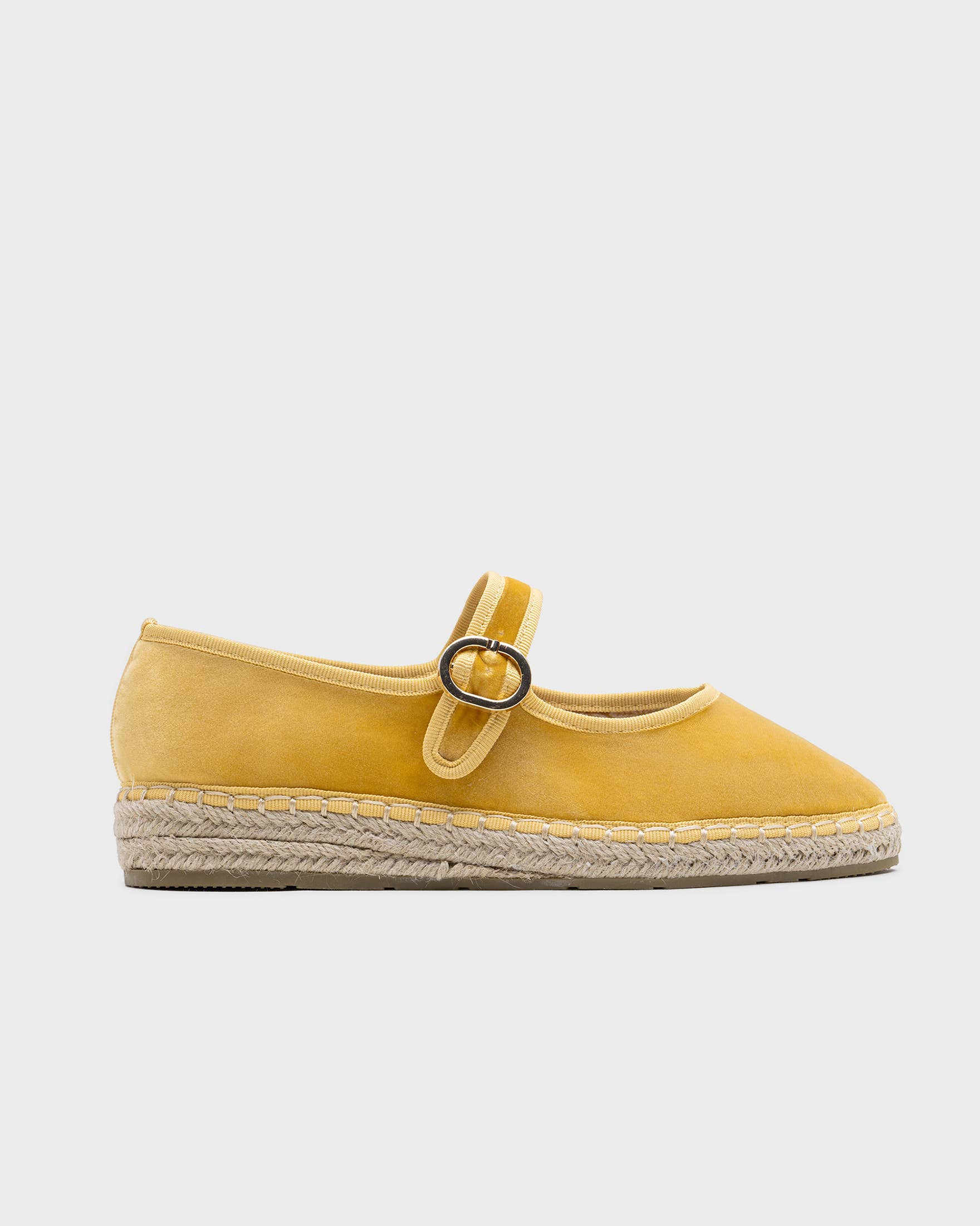 CEREZA – wholesale Flats – Women’s – Velvet Mary Jane Espadrille3