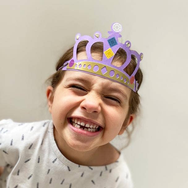 Cotton Twist - Wholesale DIY Craft Kit - Kids - Make Your Own Royal Crown Kit