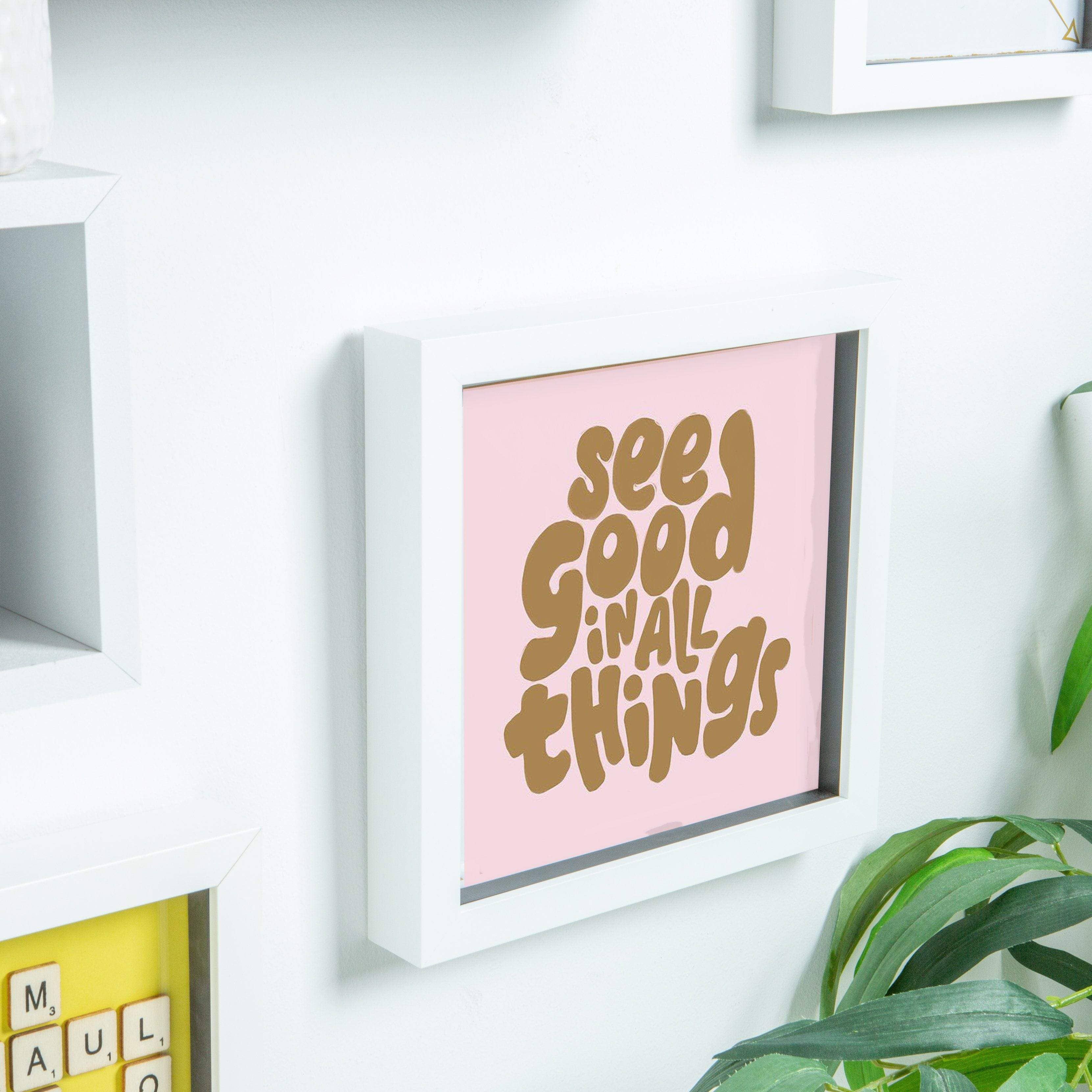 Rinkit Ltd - Wholesale Picture Frame - Nicola Spring Box Photo Frame - 8x8 - White2