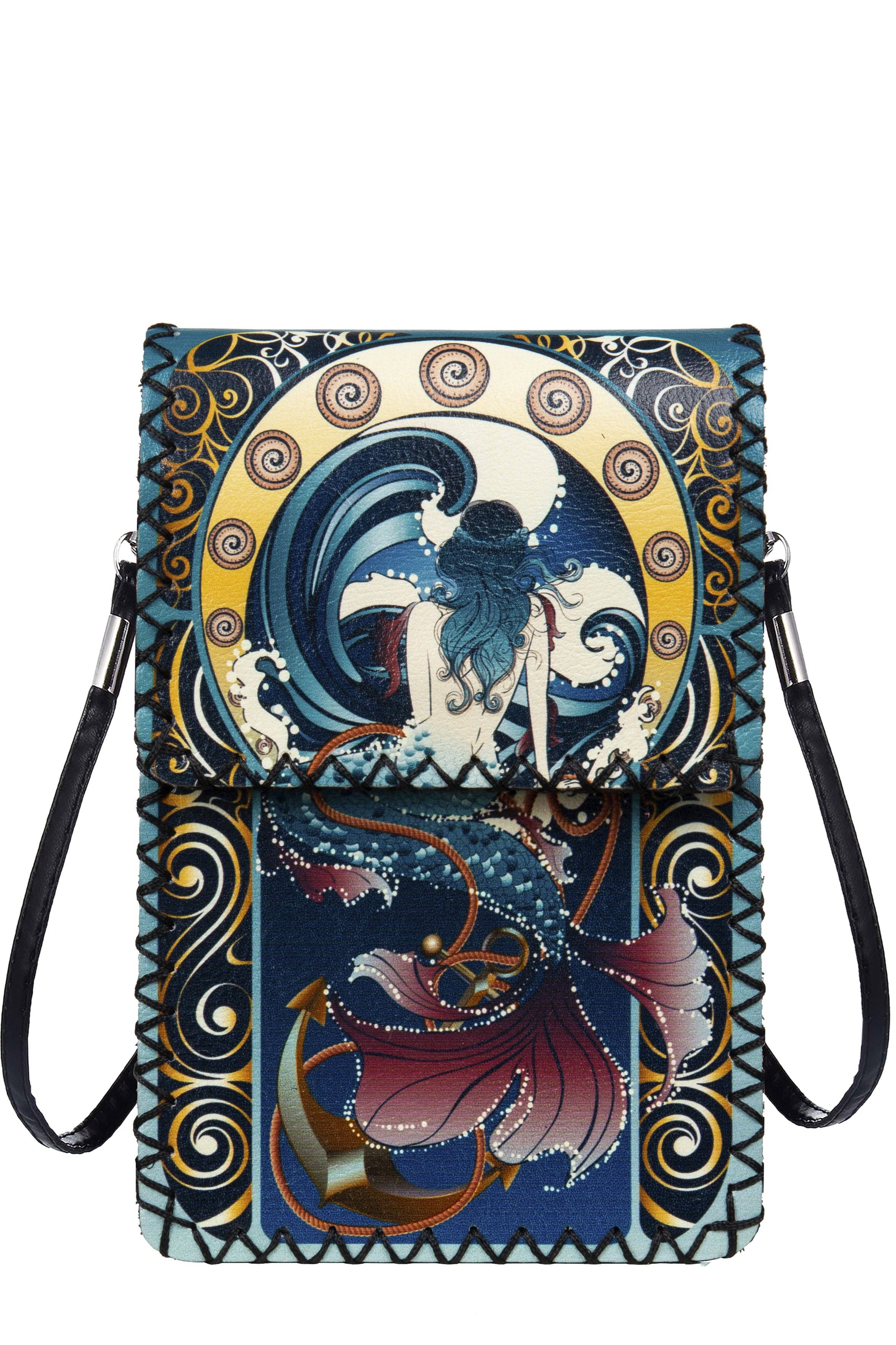 Blu Tracolla con stampa a sirena HB0580 - NO.158 in vendita all'ingrosso su Faire0