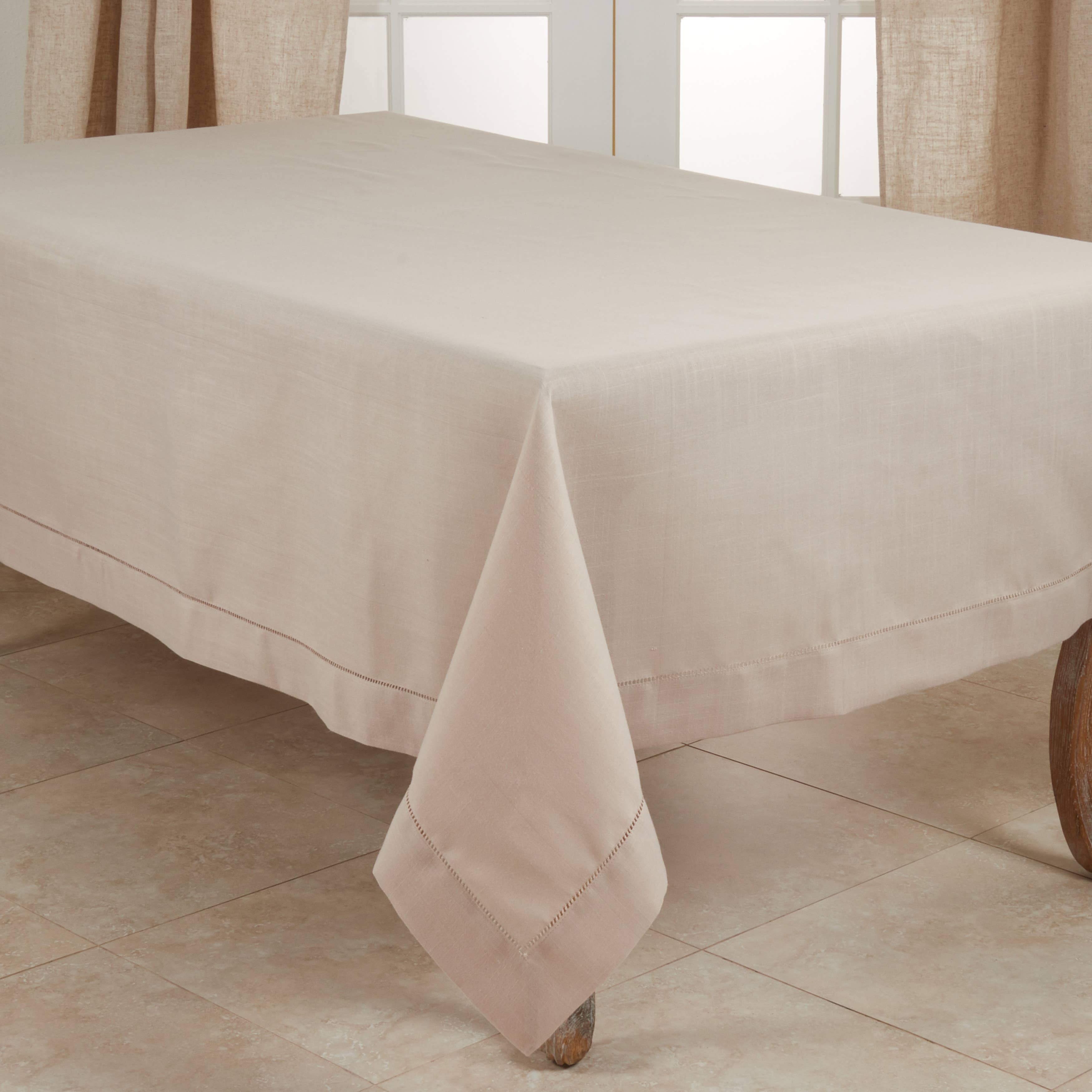 Saro Lifestyle - Wholesale Tablecloth - Tablecloth with Hemstitched Border28