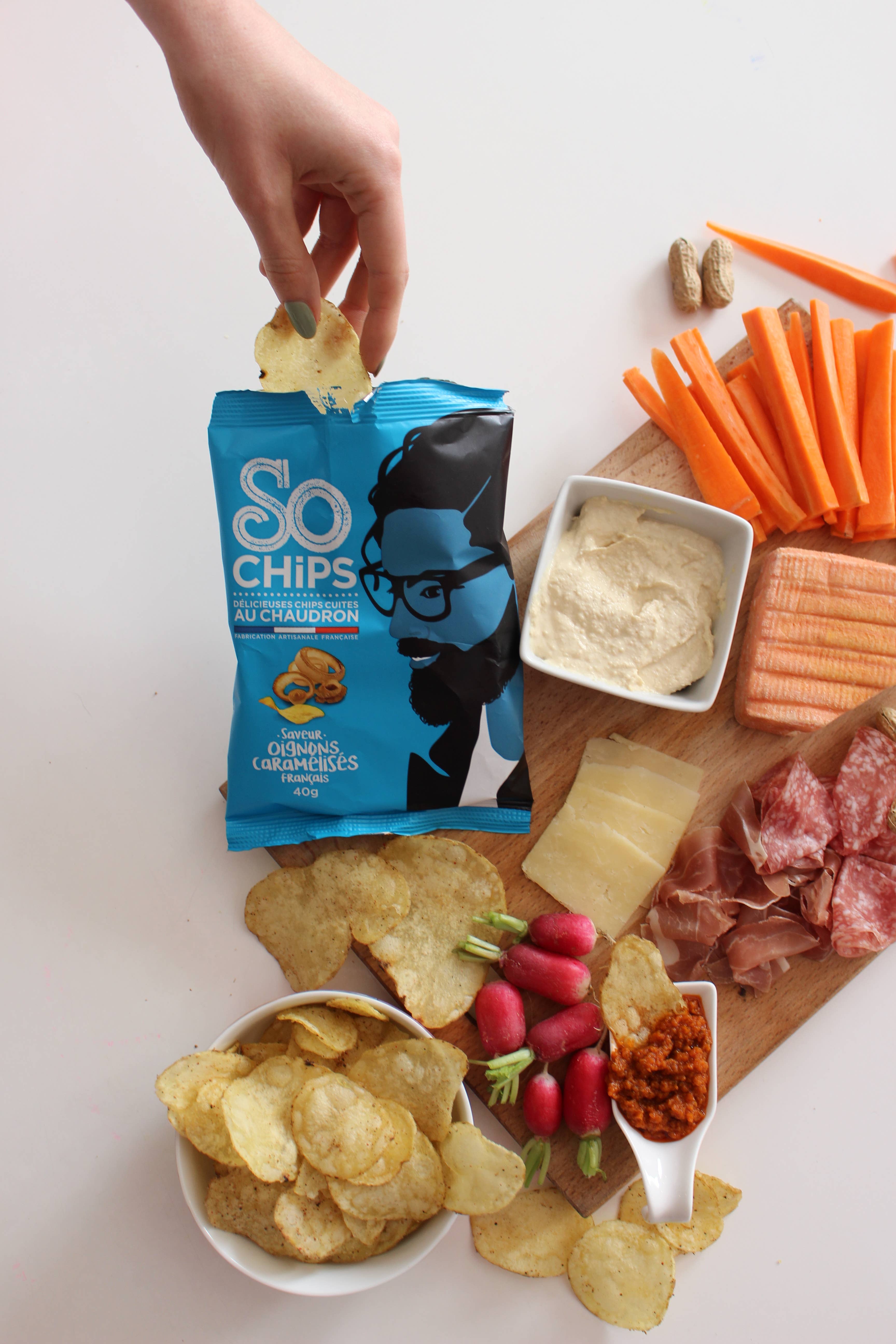 SO CHiPS - Wholesale Chips - Caramelized onion chips 40 g • Artisan quality1