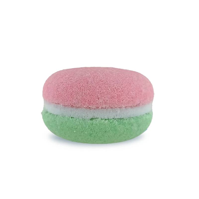 LS GROUP - Wholesale Bath Bomb/Fizz - Effervescent bath macarons – Watermelon scent 🍉