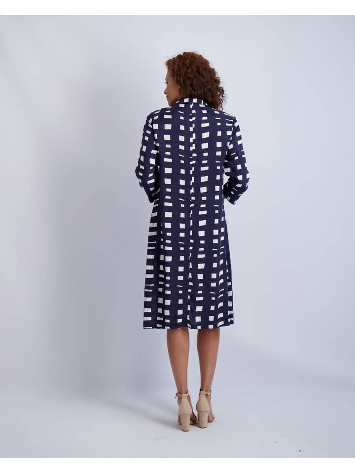 Denim Edessa Shirt Dress for wholesale on Faire