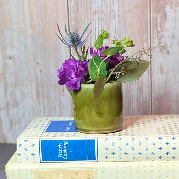 Crazy Green Studios – wholesale Pitcher – Mini Pitcher-Vase, Handmade Ceramic, Red Stoneware3