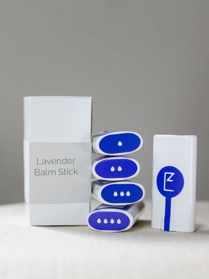 Lavender Balm Stick for wholesale by Plainly Elegant Lavender